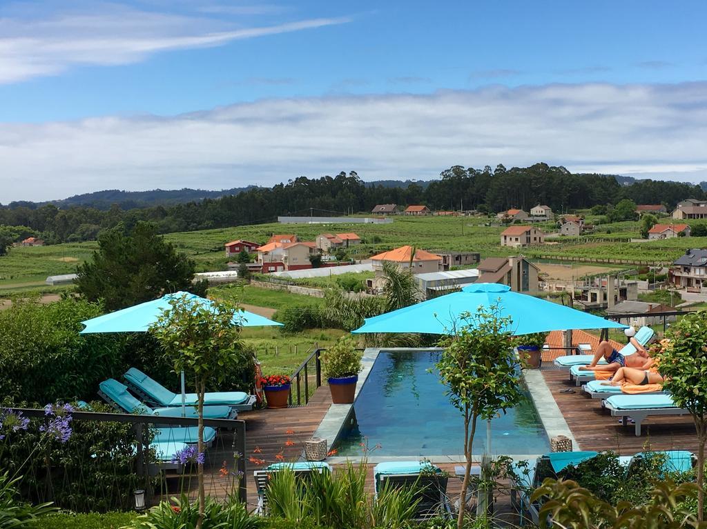 Готель Quinta De San Amaro Rias Baixas Meano Екстер'єр фото
