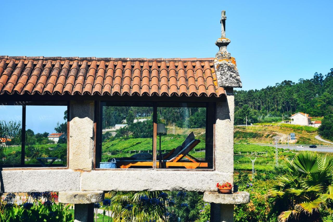 Готель Quinta De San Amaro Rias Baixas Meano Екстер'єр фото